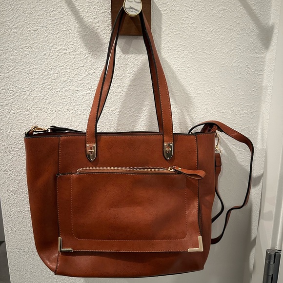 Tote. Whiskey brown. - Picture 1 of 2